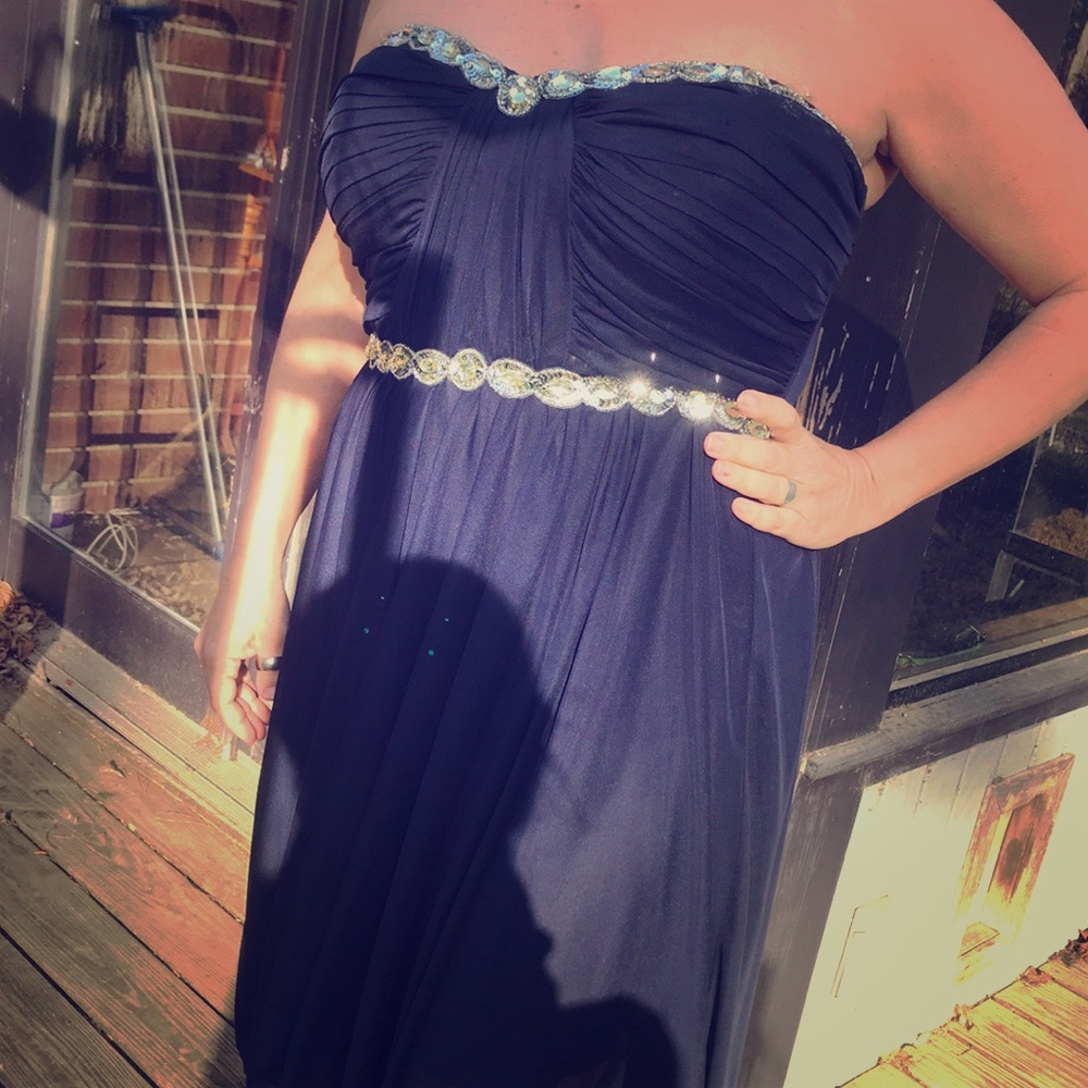 Blue prom dress💙